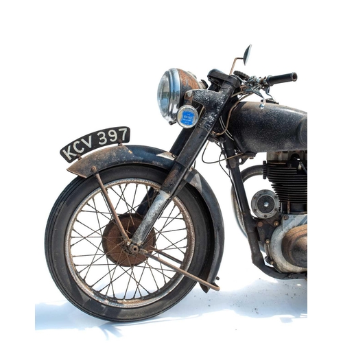 407 - A Norton Model 18 500cc motorcycle, circa 1947. Registration number KCV 397 Frame number 13055N4 Eng... 