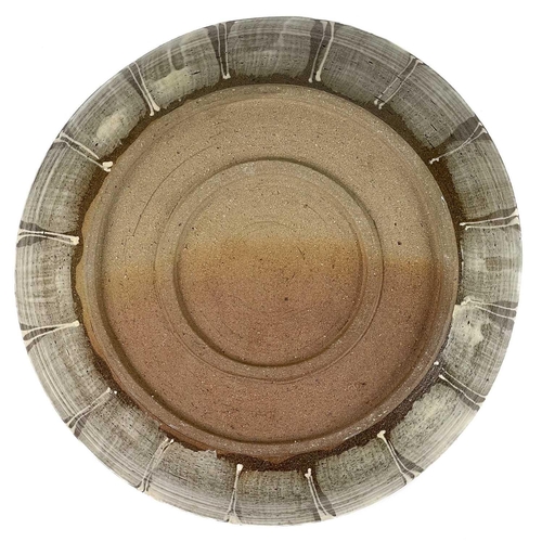 432 - Wakana MOTOKO (1962) Large Bowl Ceramic, impressed markers mark to base, diameter 41.5cm. The bowl d... 