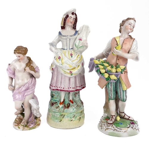 469 - A Dresden porcelain figure of a lemon seller. 20th century, from the Cris de Paris series, height 21... 