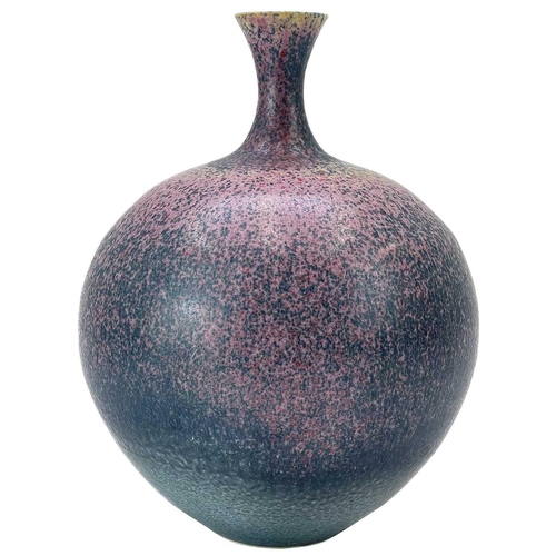 556 - Delan Cookson (1937-2020) Studio pottery large flaring bowl diameter 26cm together with three others... 