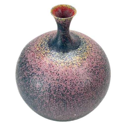 556 - Delan Cookson (1937-2020) Studio pottery large flaring bowl diameter 26cm together with three others... 