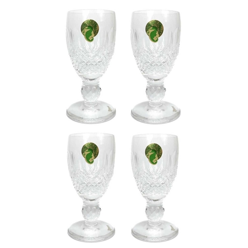 559 - A part suite of Waterford Colleen crystal glass. Comprising: six white wine glasses, six champagne f... 