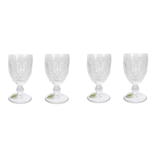 559 - A part suite of Waterford Colleen crystal glass. Comprising: six white wine glasses, six champagne f... 