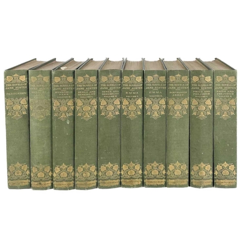 11 - AUSTEN, Jane. 'The Winchester Edition' Ten volumes, titles include Pride and Prejudice (2 vols), Nor... 