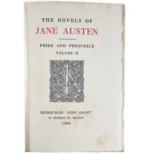 11 - AUSTEN, Jane. 'The Winchester Edition' Ten volumes, titles include Pride and Prejudice (2 vols), Nor... 