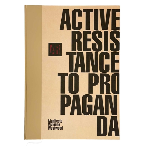 Acheter Vivienne Westwood - Opus Active Resistance to Propaganda  (Couverture du Manifeste) Édition Luxe (25KG) ? Enchérissez à partir de  1350 !
