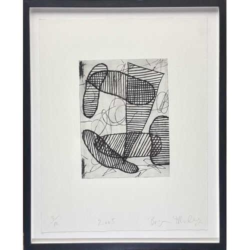 108 - Bryan ILLSLEY (1937) Hoxton Suite, 2005  Etching, numbered 3/10, signed and dated 2005, image size 2... 