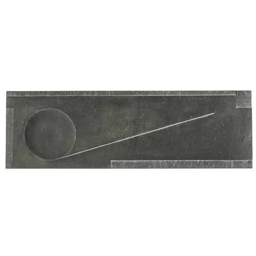 132 - Denis MITCHELL (1912-1993) Relief No.6 (1961) Slate relief Initialled, titled and dated 1961 to vers... 