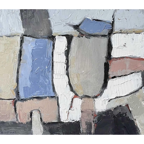 163 - Leon DAVIES (1947) Large Tin Load, Wheal Owles, Cornwall Oil on board, initialled and dated 2023, fu... 