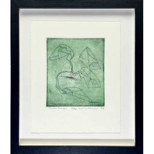 25 - Gordon HOUSE (1932-2005) Four etchings (1998) Etching, each signed, inscribed and dated '98. Each nu... 