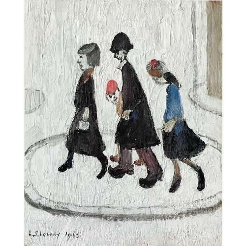 Laurence Stephen LOWRY 1887 1976 The Family Lithograph signed