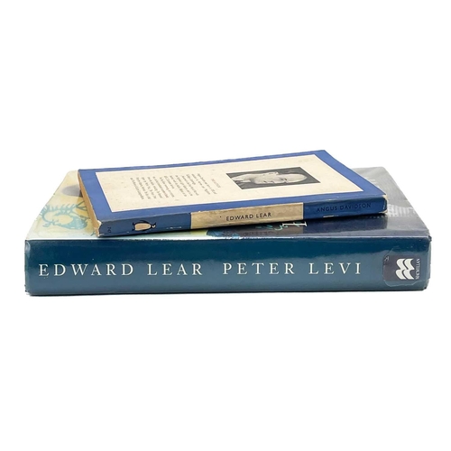 505 - Two publications Edward Lear: A Biography. Peter Levi. Published 1995 by Macmillan General London. H... 