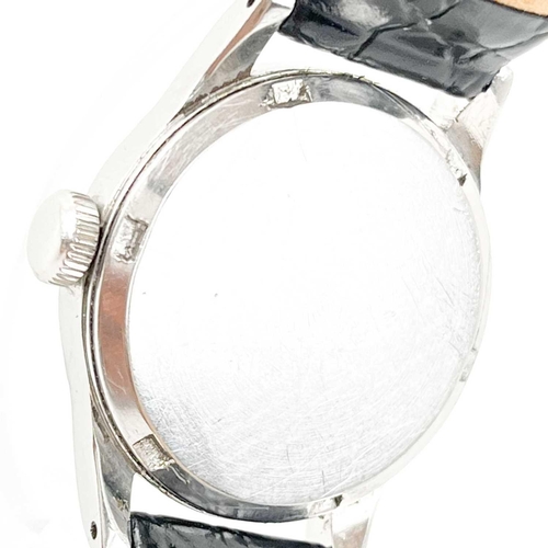 200 - Omega - An Omega 1940's gentleman's stainless steel manual wind wristwatch. Ref. 2165-A, made for th... 