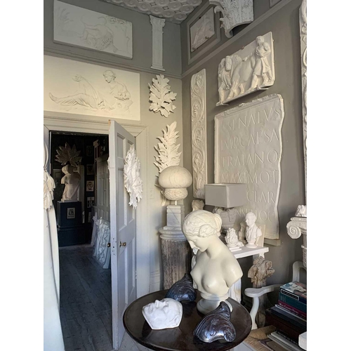 78 - Peter HONE (b.1941) A cast from a fragment of the inscription panel at the base of Trajan's column 1... 