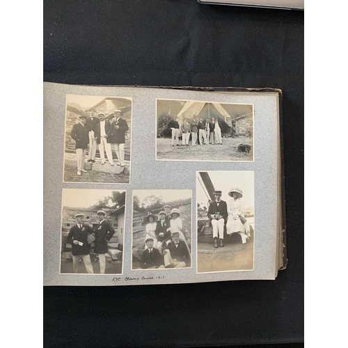 1090 - A photo album with images of China, Hong Kong and Norway. With images of Canton dated 1913 including... 