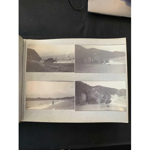 1090 - A photo album with images of China, Hong Kong and Norway. With images of Canton dated 1913 including... 