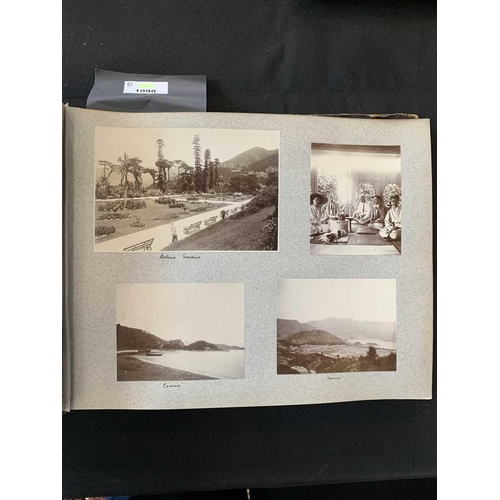 1090 - A photo album with images of China, Hong Kong and Norway. With images of Canton dated 1913 including... 