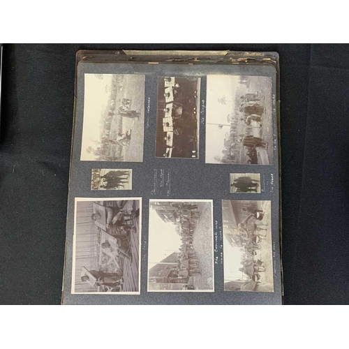 1091 - A Chinese photo album, early 20th century. Including views in Shanghai dated 1910 and 1911, Soochow,... 