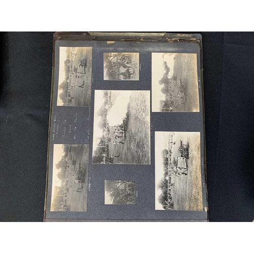 1091 - A Chinese photo album, early 20th century. Including views in Shanghai dated 1910 and 1911, Soochow,... 