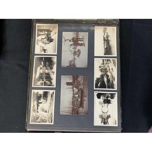 1091 - A Chinese photo album, early 20th century. Including views in Shanghai dated 1910 and 1911, Soochow,... 