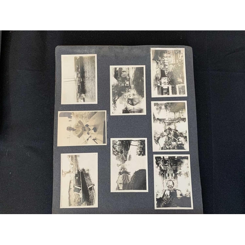 1091 - A Chinese photo album, early 20th century. Including views in Shanghai dated 1910 and 1911, Soochow,... 