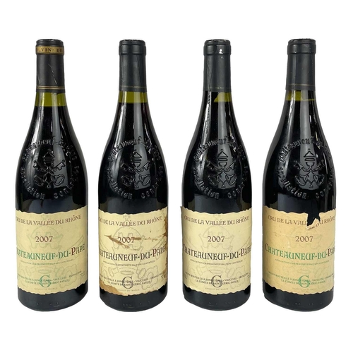 261 - Two bottles of Saint-Emilion Grand Cru 2007 Together with three bottles of 2004 Magueritte Carillon ... 