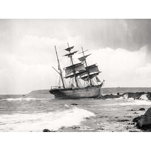 294 - The Frank Strike Collection of Cornish Shipwreck Lantern Slides An important collection of 'Magic La... 