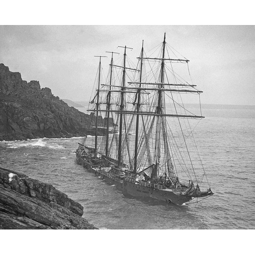 294 - The Frank Strike Collection of Cornish Shipwreck Lantern Slides An important collection of 'Magic La... 