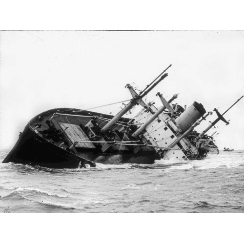 294 - The Frank Strike Collection of Cornish Shipwreck Lantern Slides An important collection of 'Magic La... 