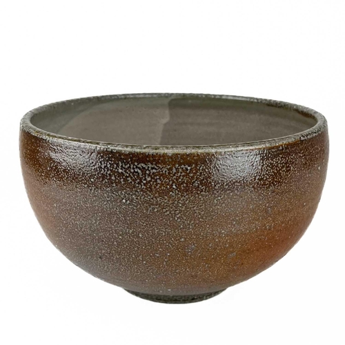 469 - A Leach pottery deep bowl, by Jack Doherty. Impressed studio marks diameter 21cm, together with a st... 