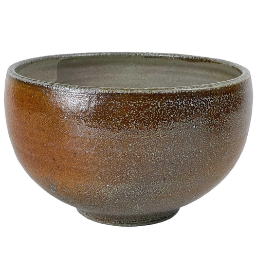 469 - A Leach pottery deep bowl, by Jack Doherty. Impressed studio marks diameter 21cm, together with a st... 