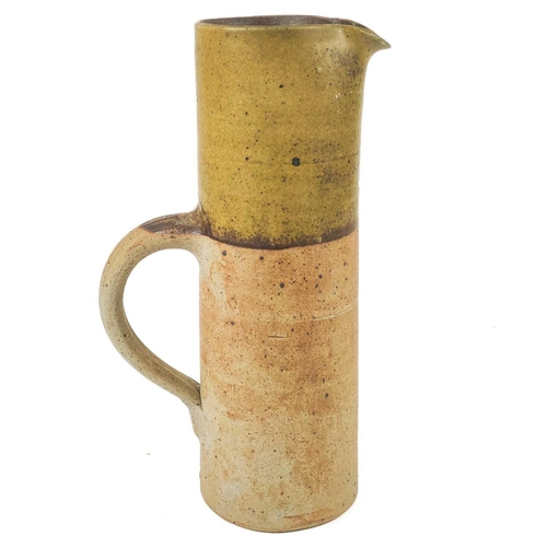 485 - A Studio pottery jug by Robin Welch. Height - 30.5cm. No condition issues, image of makers mark on L... 