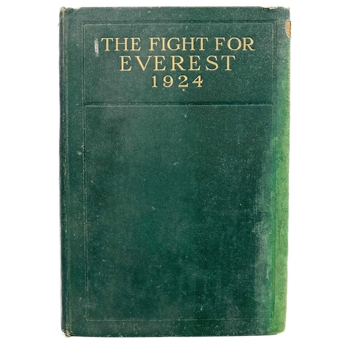 105 - Lieutenant-Colonel E.F. Norton The Fight For Everest 1924 A scarce first-edition presentation copy; ... 