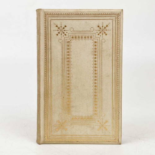 106 - ALFRED TENNYSON The Poetical Works of Thirteen book cased set; uniform blue cloth boards with red in... 