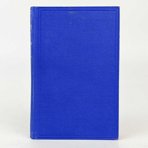 106 - ALFRED TENNYSON The Poetical Works of Thirteen book cased set; uniform blue cloth boards with red in... 