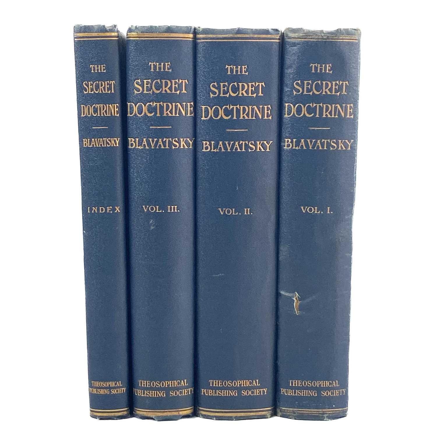Occult) BLAVATSKY, H.P. 'The Secret Doctrine: The Synthesis
