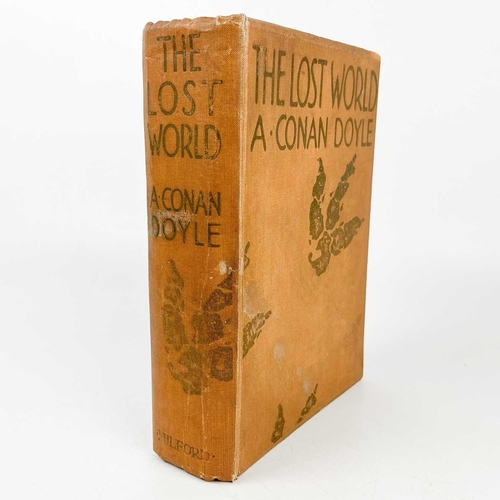 604 - DOYLE, Conan. 'The Lost World,' New edition, original brown cloth with bevelled boards and embossed ... 
