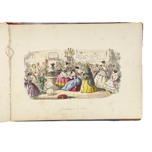 607 - CHILDREN'S BOOK INTEREST John Leech Follies Of The Year 1844-1864 A series of Coloured Etchings from... 