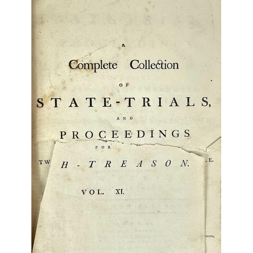 608 - A Complete collection of state-trials and proceedings for high treason and other crimes and misdemea... 