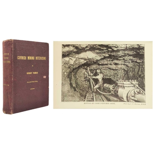 63 - THOMAS, Herbert. (Editor of the Cornish Post and Mining News). 'Cornish Mining Interviews,' First ed... 