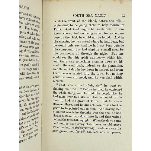 66 - JOHNSTON, T. R. 'The Lau Islands (Fiji) And Their Fairy Tales and Folk-lore,' Inscribed by the autho... 