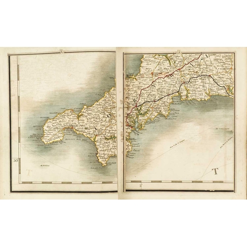 67 - CARY, John (engraver). 'Cary's New Map of England and Wales, with Part of Scotland. on which are car... 