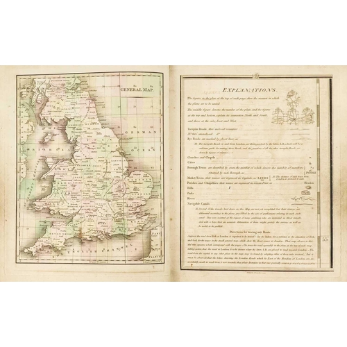 67 - CARY, John (engraver). 'Cary's New Map of England and Wales, with Part of Scotland. on which are car... 