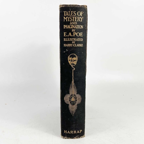 69 - CLARKE, Harry (illustrations) and POE, Edgar Allen. 'Tales of Mystery and Imagination,' Reprint, ori... 