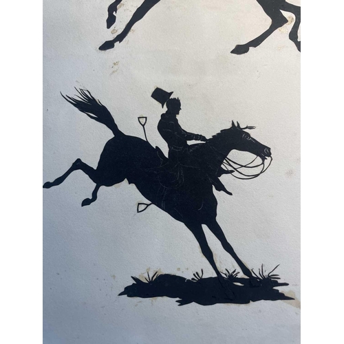 74 - A Victorian Scrap Album Contemporary half maroon leather with marbled boards, over a hundred pages p... 