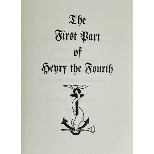 76 - The Grabhorn Press. 'The First Part of Henry the Fourth by William Shakespeare,' Illustrated by Mary... 