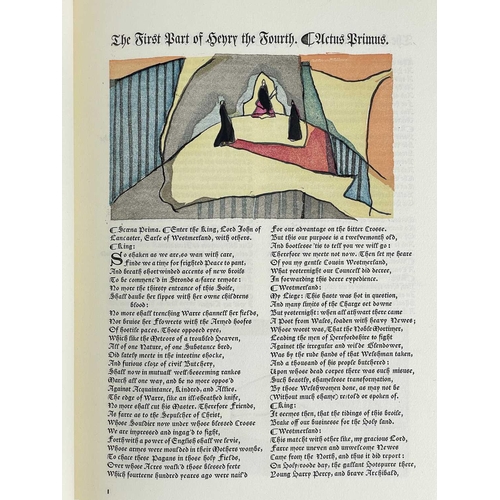 76 - The Grabhorn Press. 'The First Part of Henry the Fourth by William Shakespeare,' Illustrated by Mary... 