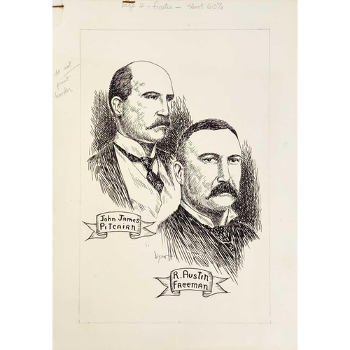 83 - William DIXON Two original illustrations for the book 'The Queens Treasure'. Written by Clifford Ash... 