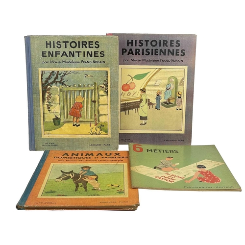 89 - MADELEINE, Marie and NOHAIN, Franc. 'Histoires Parisiennes,' Cloth backed pictorial boards, thirty i... 