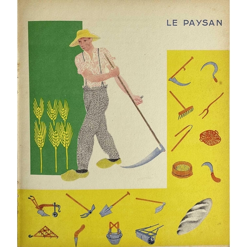 89 - MADELEINE, Marie and NOHAIN, Franc. 'Histoires Parisiennes,' Cloth backed pictorial boards, thirty i... 